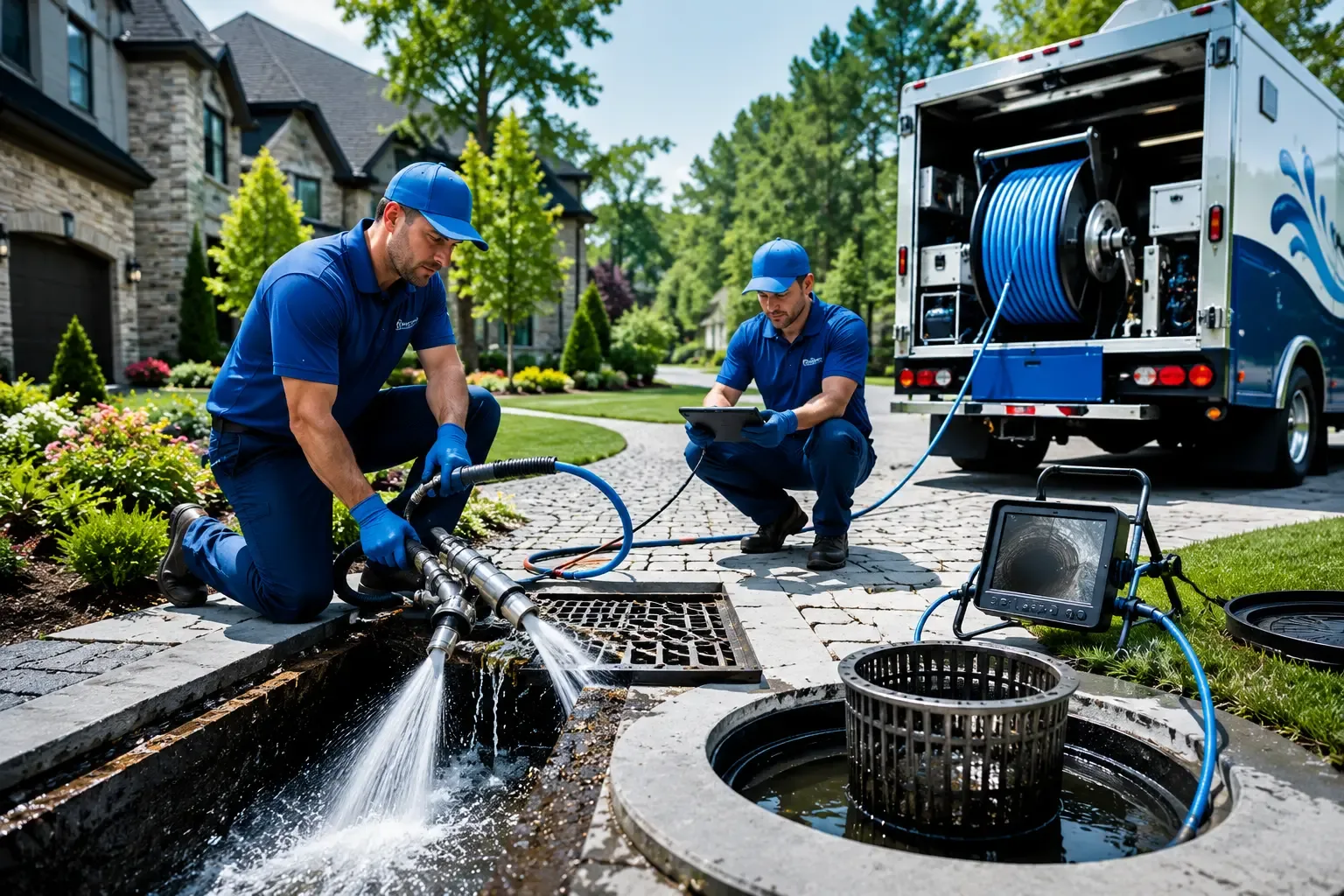 Local outdoor drain cleaning professionals in Springbrook, IA